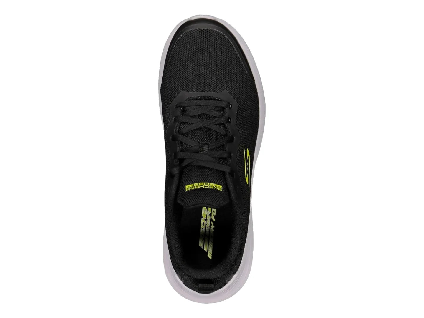 Tenis Skechers BOBS Sport Negro con Lima para Hombre