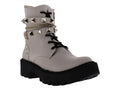 Botines Combat Luna Rosa Gris para Mujer