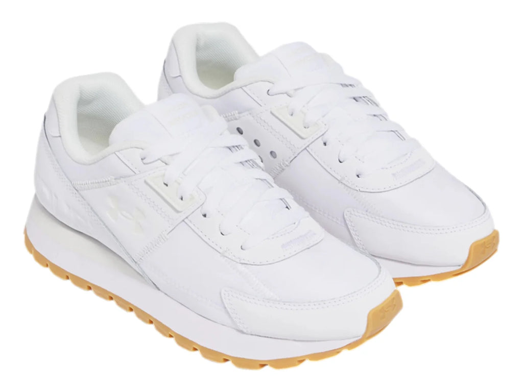 Tenis Under Armour Essential Runner Blanco para Niña