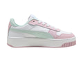 Tenis PUMA Carina Street Blanco y Colores Pastel para Niña