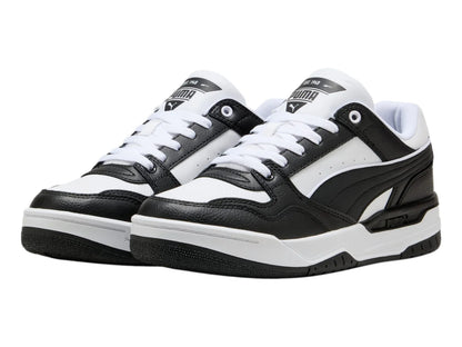 Tenis PUMA Rebound Retro Blanco y Negro para Hombre