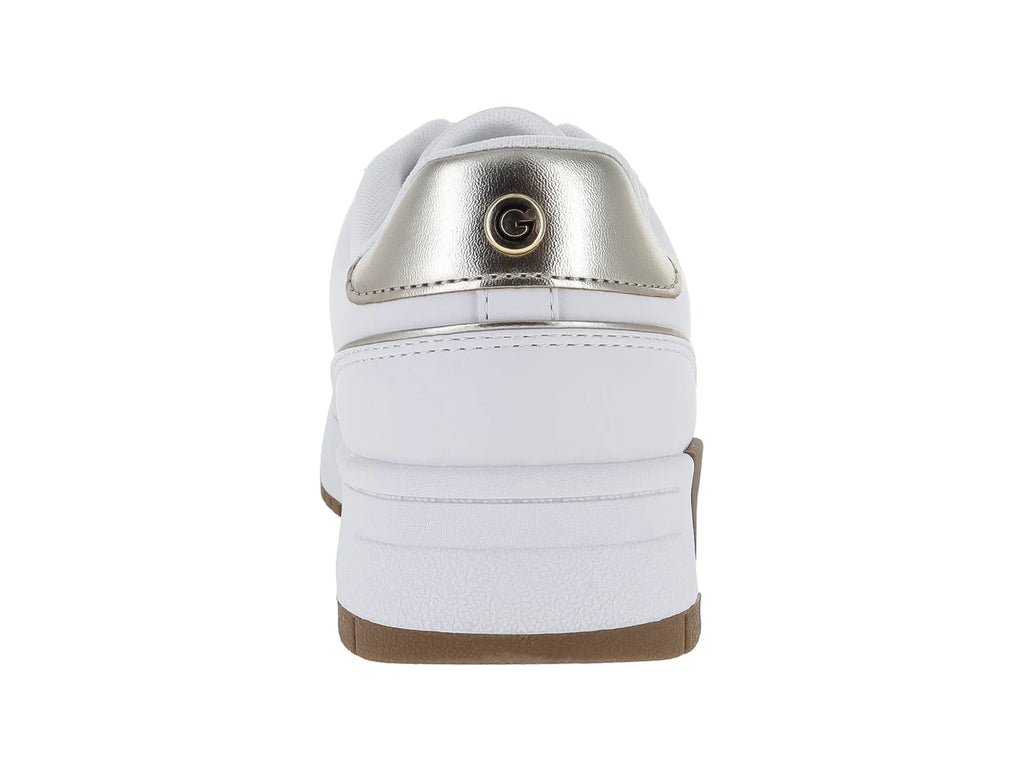 Tenis GBG Hotlin Blanco y Platino para Mujer