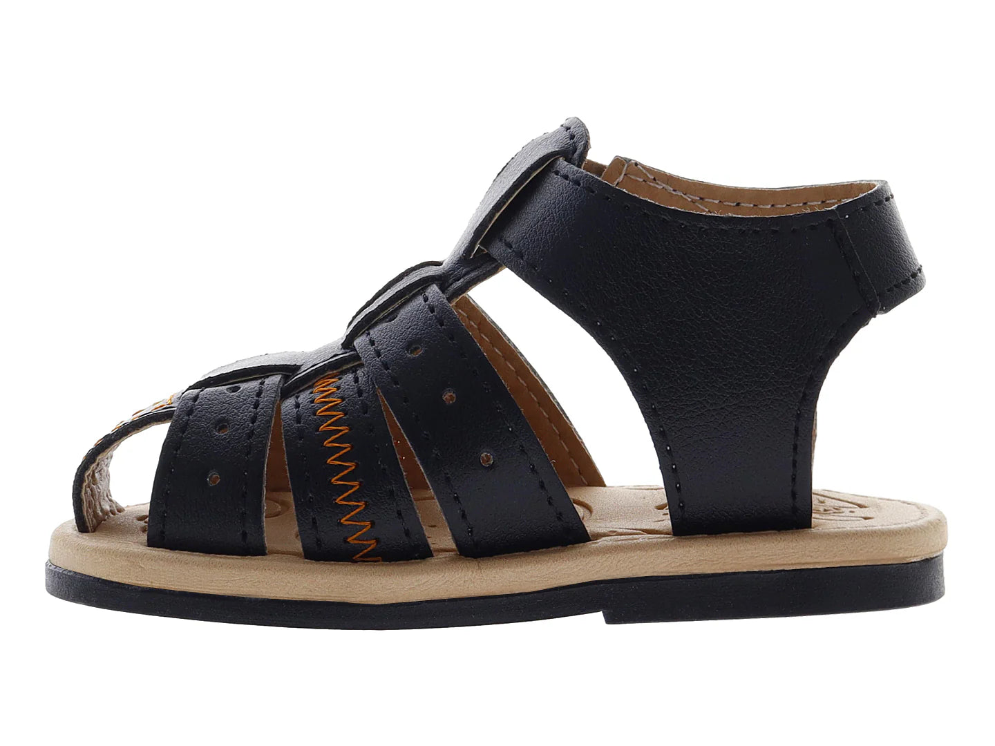 Sandalias Biberones Negro para Bebé