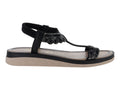Sandalias Luna Rosa Negro para Mujer
