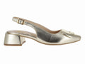 Zapatillas Tacones Luna Rosa Oro para Mujer