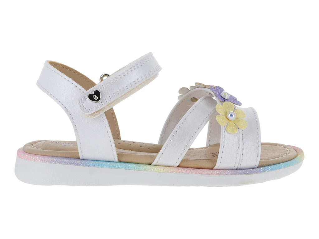 Sandalias Teen Bambino Blanco para Niña