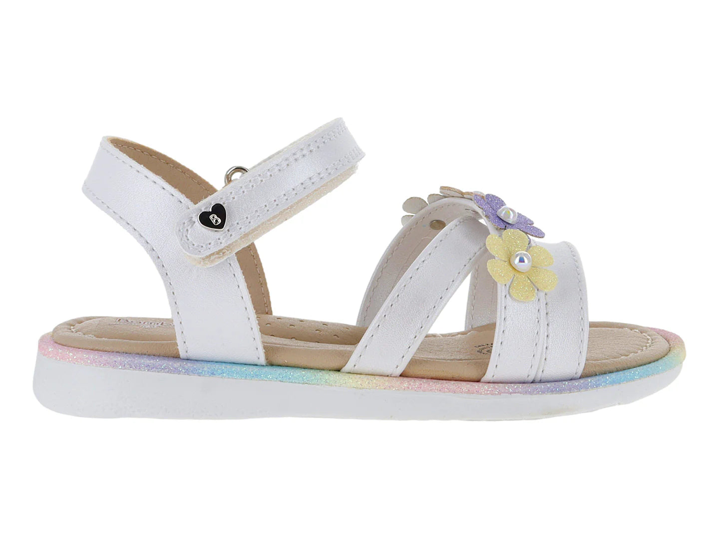 Sandalias Teen Bambino Blanco para Niña