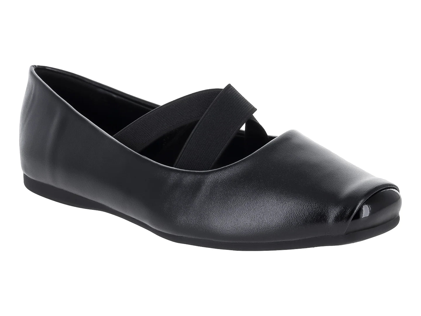 Zapatos Planos Roze Negro para Mujer