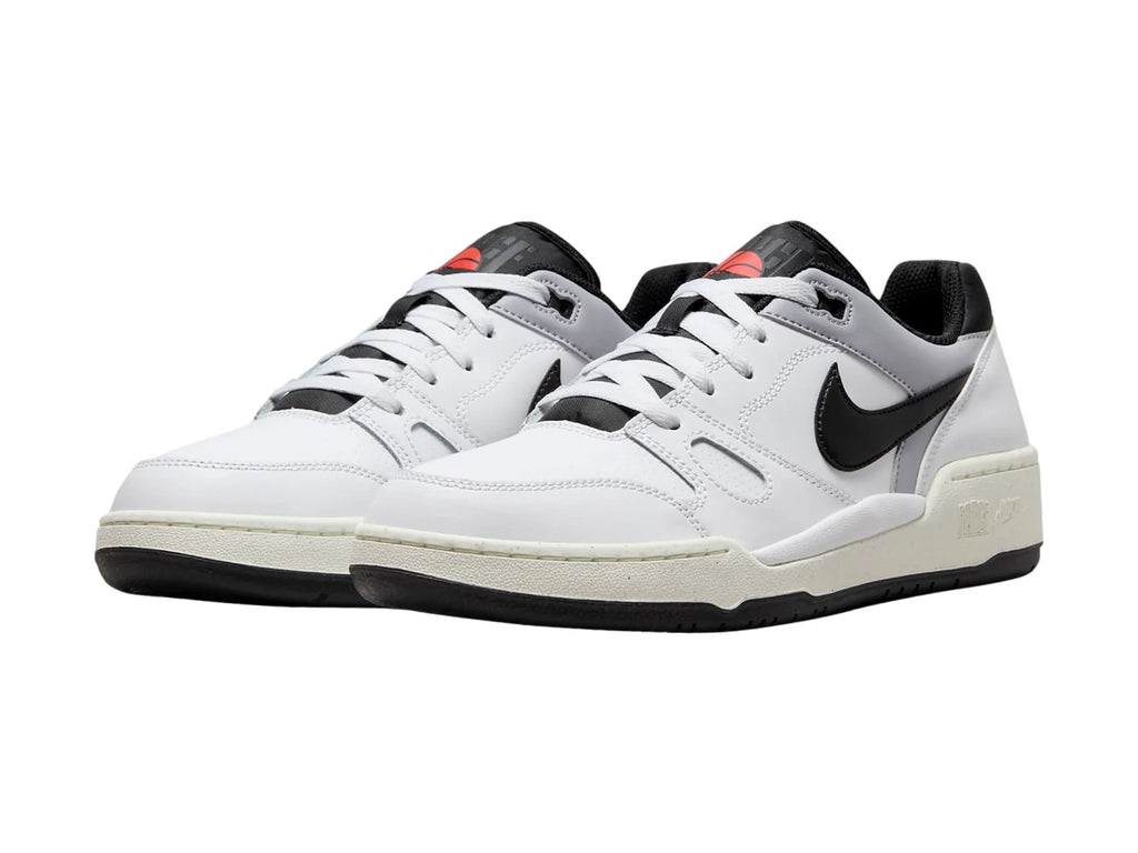 Tenis Nike Full Force Lo Blanco y Naranja para Hombre