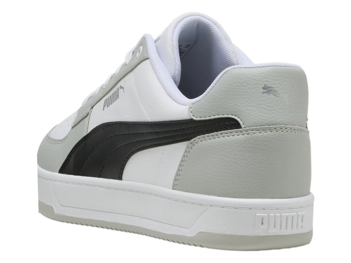Tenis PUMA Caven 20 Gris Negro y Blanco para Hombre