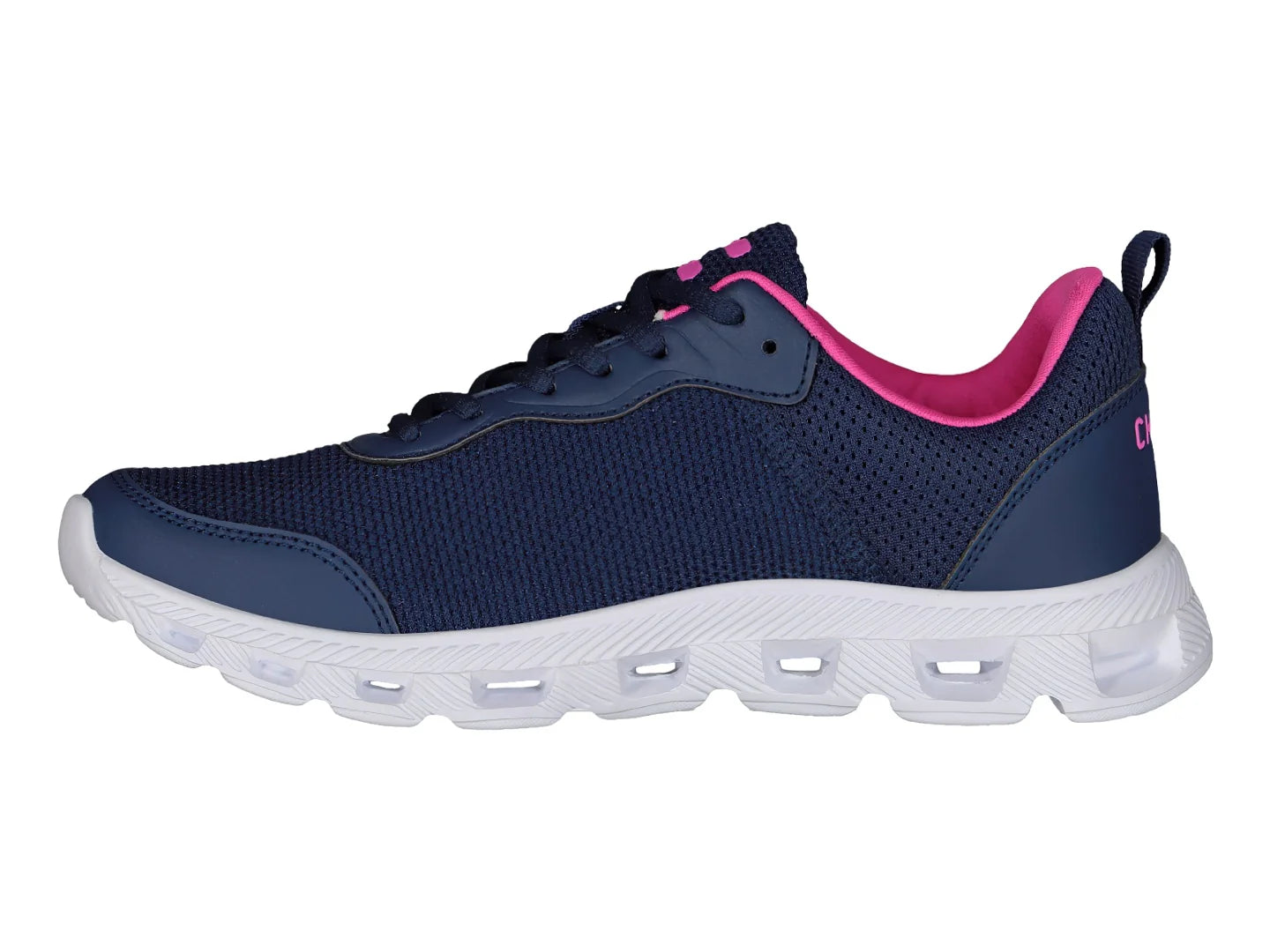 Tenis Charly Azul Marino y Fucsia para Mujer