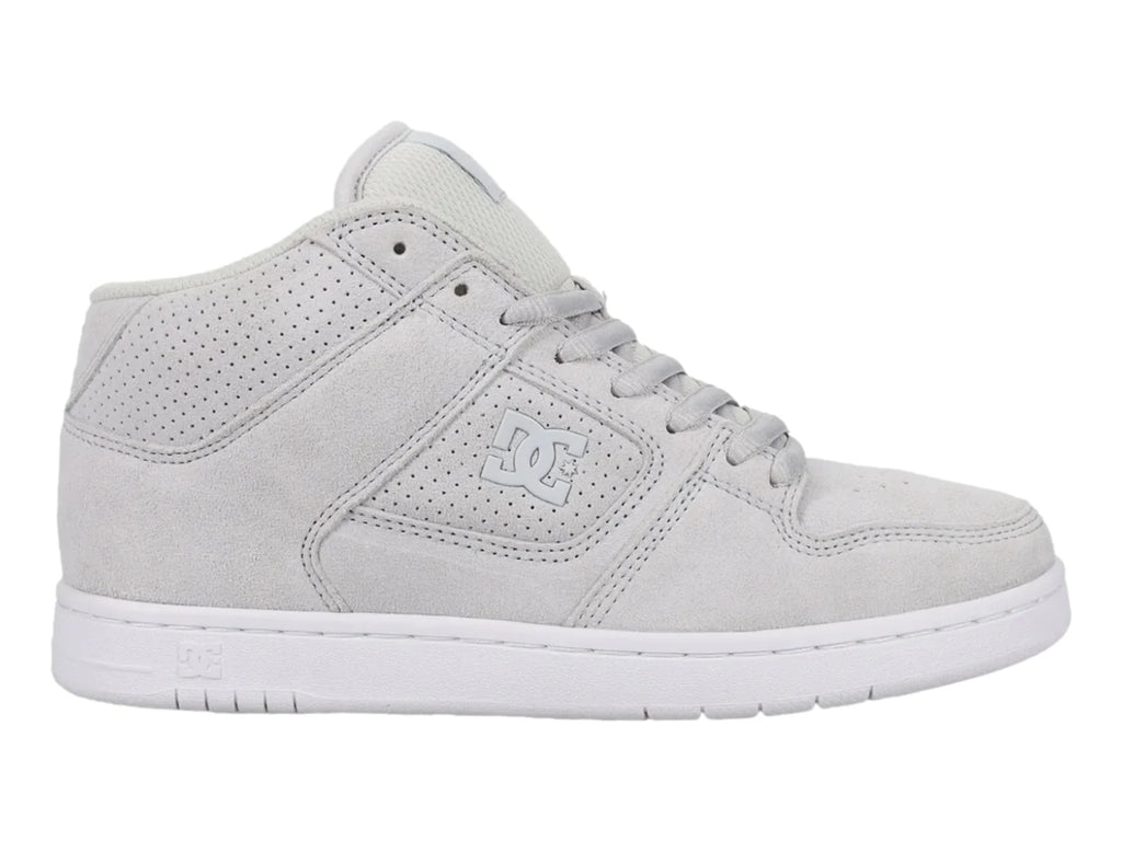 Tenis DC Shoes Manteca 4 Mid Gris Claro para Mujer