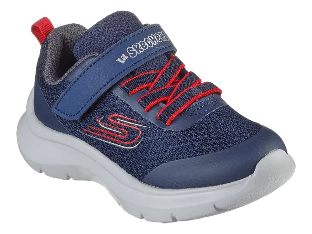 Tenis Skechers Boys Sport B Azul Marino y Rojo para Niño
