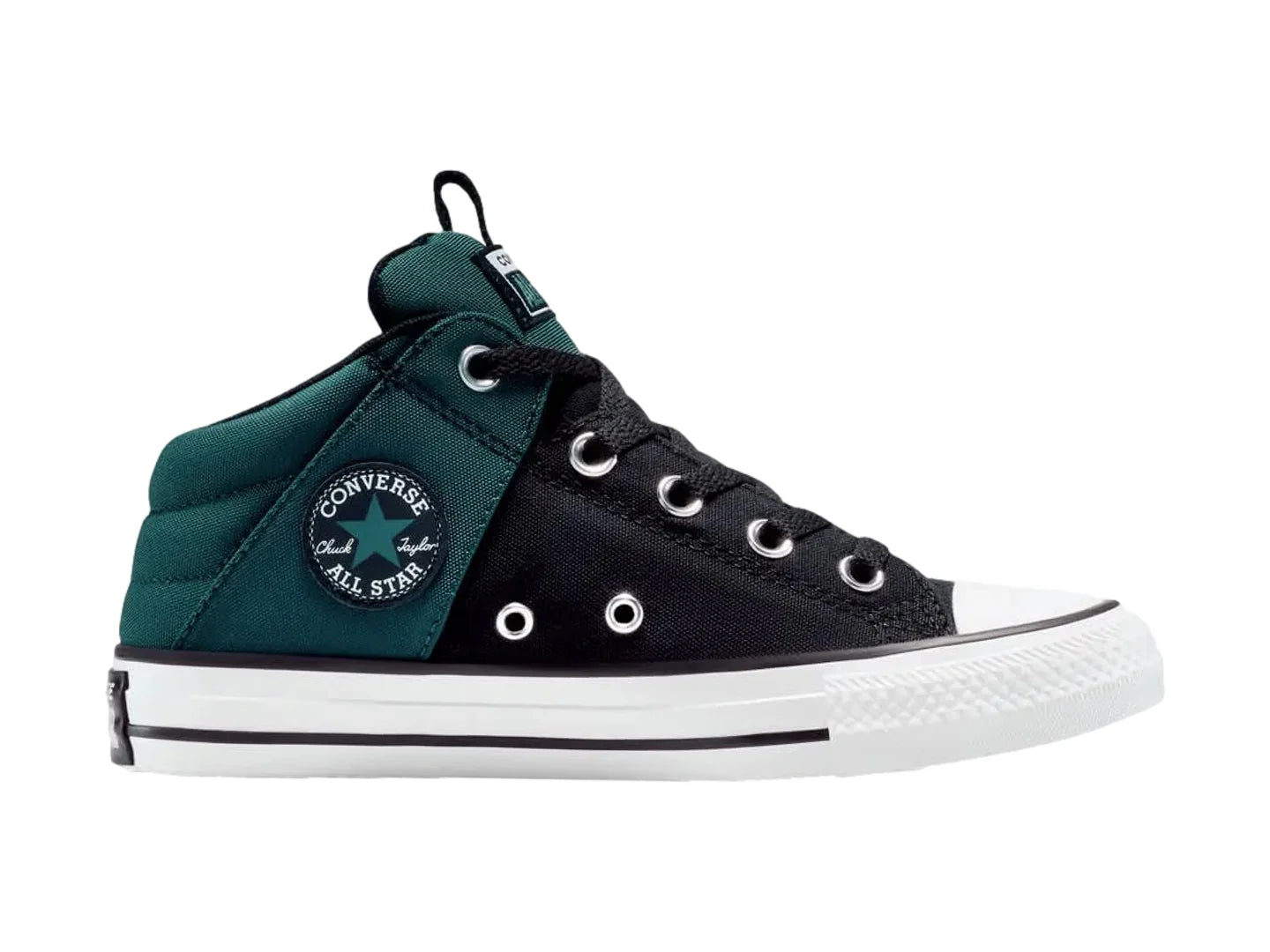 Tenis Converse Axel Negro con Verde para Niño