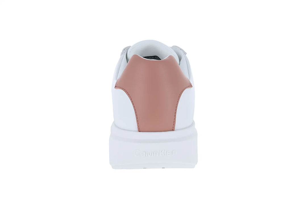 Tenis Calvin Klein Blanco y Rosa para Mujer