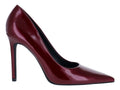 Zapatillas Stiletto Perugia Color Vino de Charol para Mujer