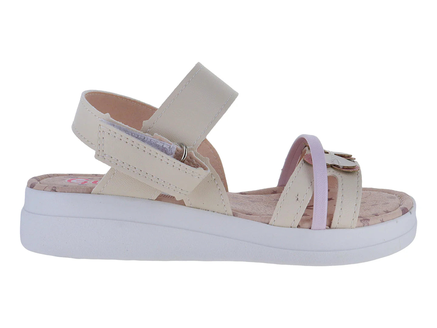 Sandalias Guany Latte Malteada para Niña
