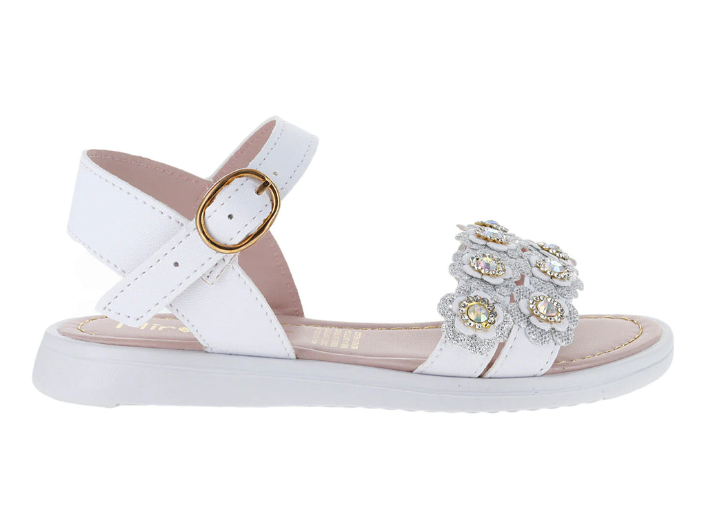 Sandalias Miroslava Blanco para Niña