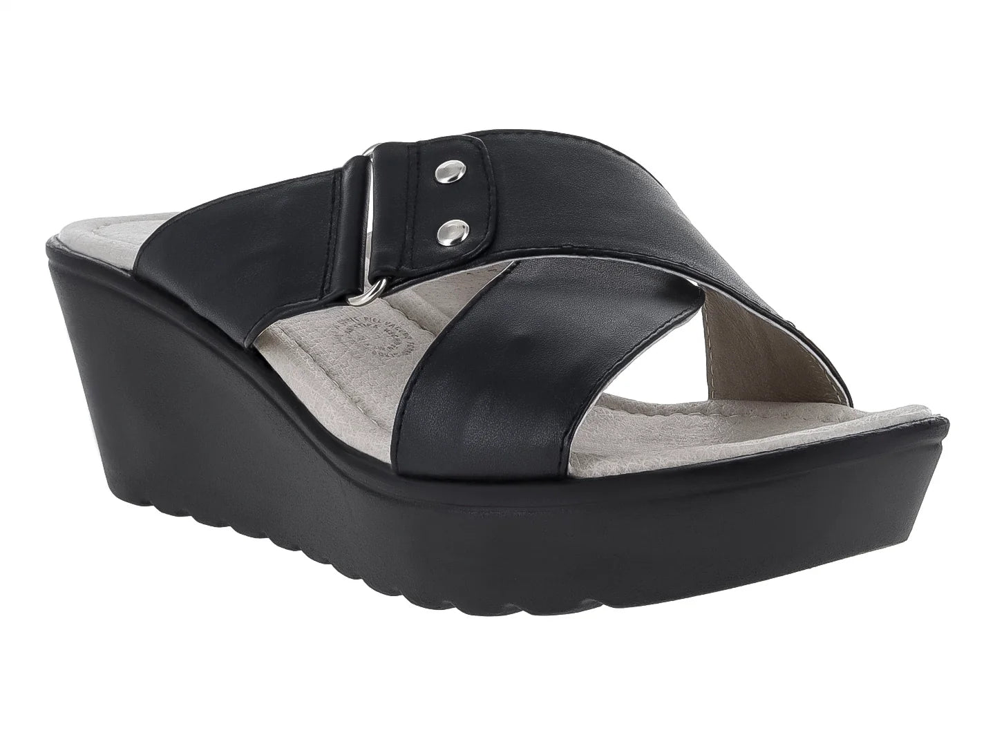 Sandalias Clinton Negro para Mujer