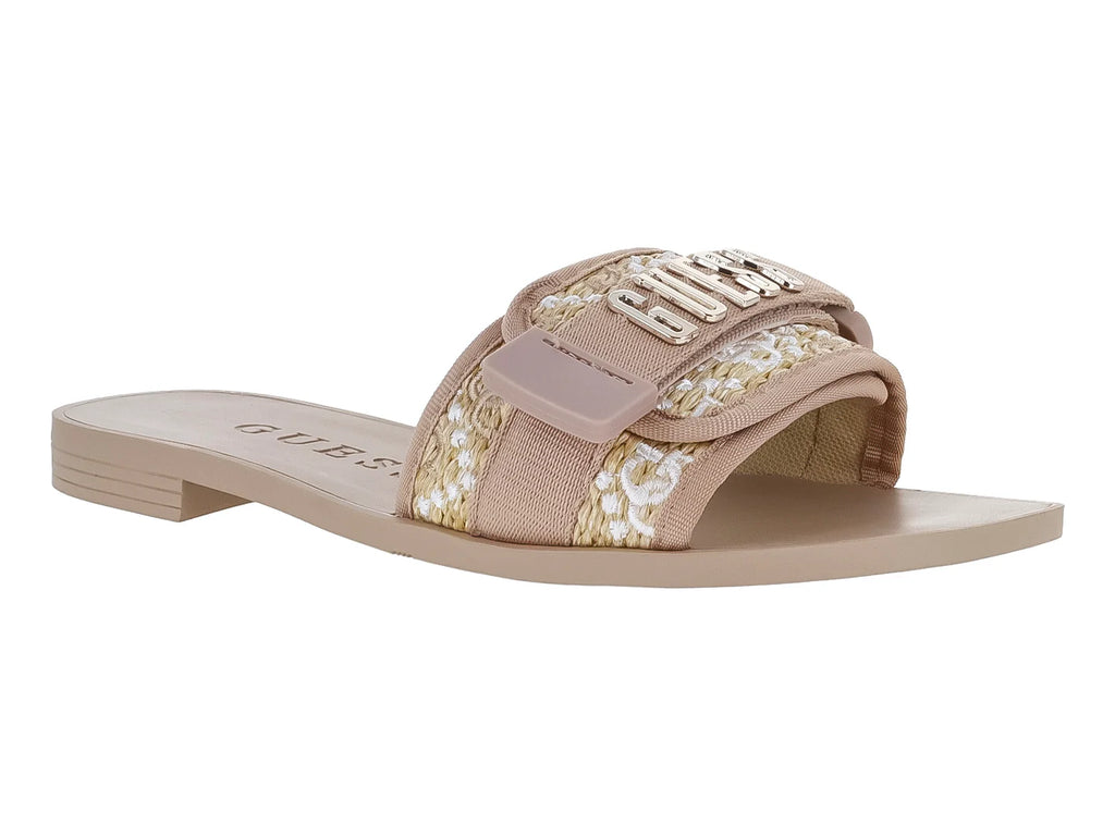 Sandalias Guess Elyze3 Color Beige para Mujer