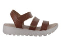 Sandalias Nomadas Napa Italiana Color Tan para Mujer