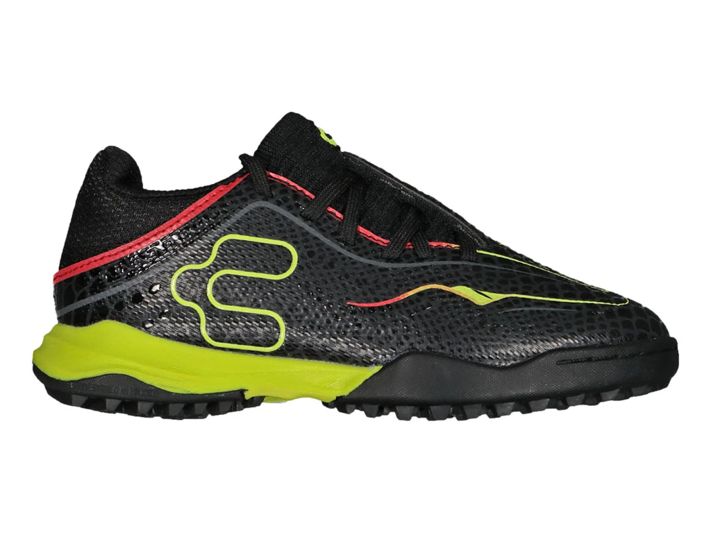 Tenis de Fútbol Charly Turf Negro para Niño