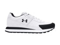 Tenis Under Armour Essential Runner Blanco y Negro para Hombre