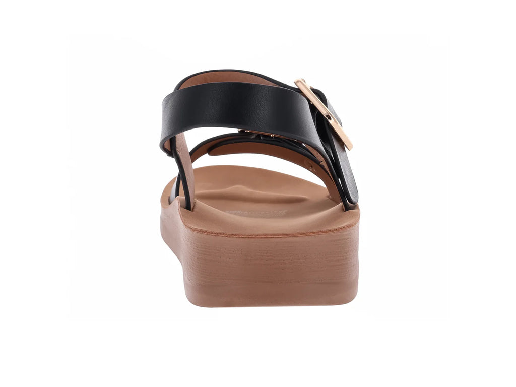 Sandalias Roze Color Negro para Mujer