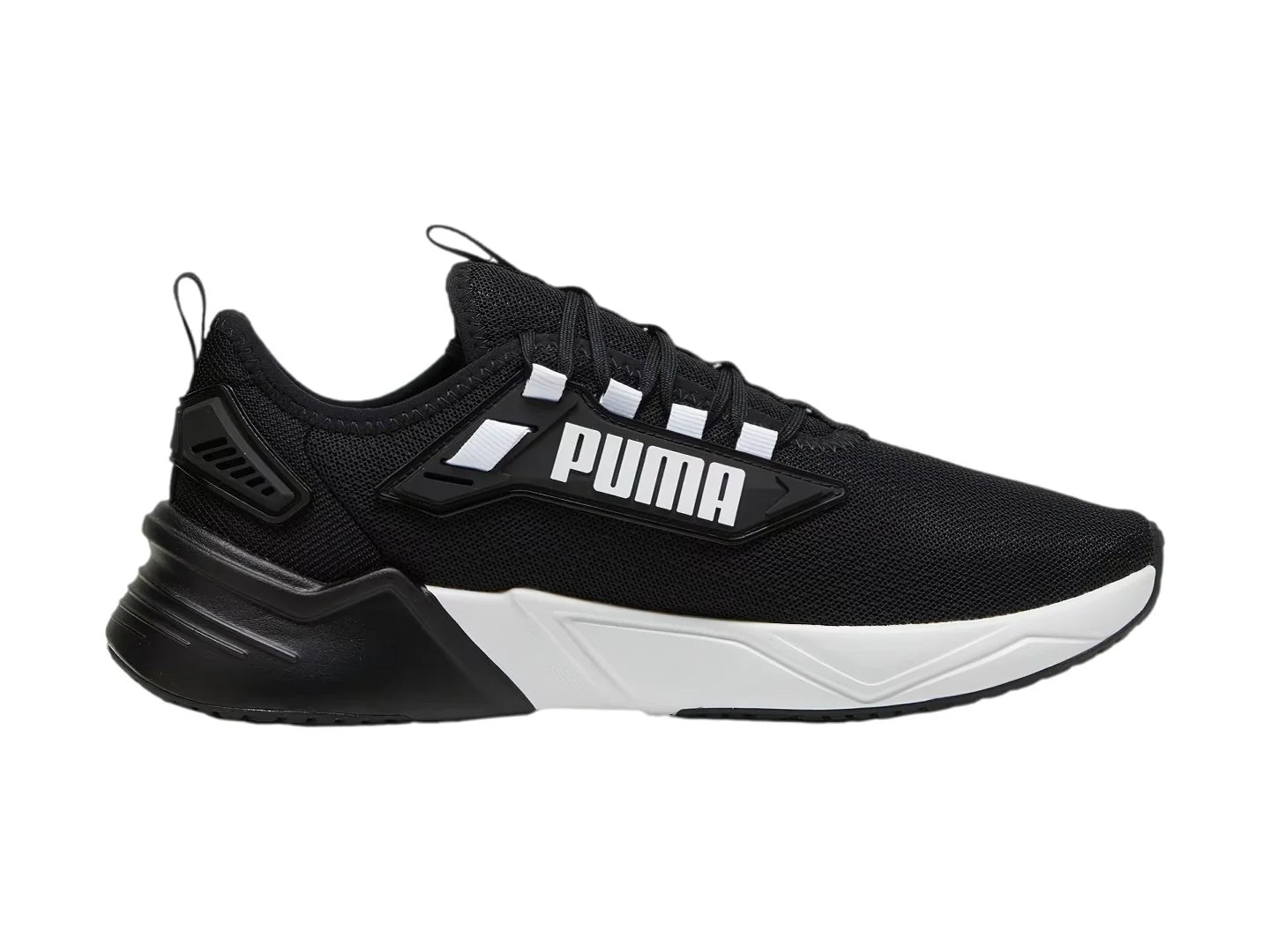Tenis PUMA Retaliate 3 Negro con Blanco