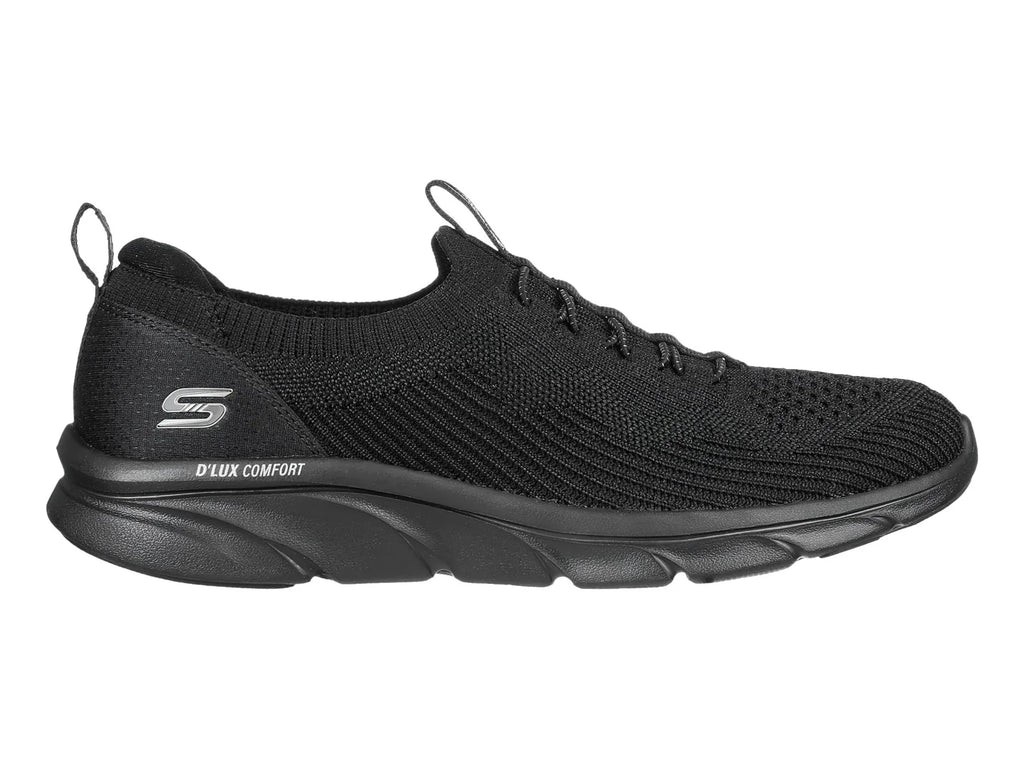 Tenis Skechers D Lux Comfort Negro para Mujer