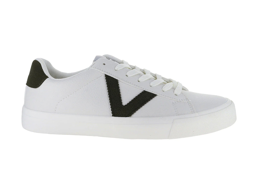Tenis Victoria Blanco con Oliva para Hombre