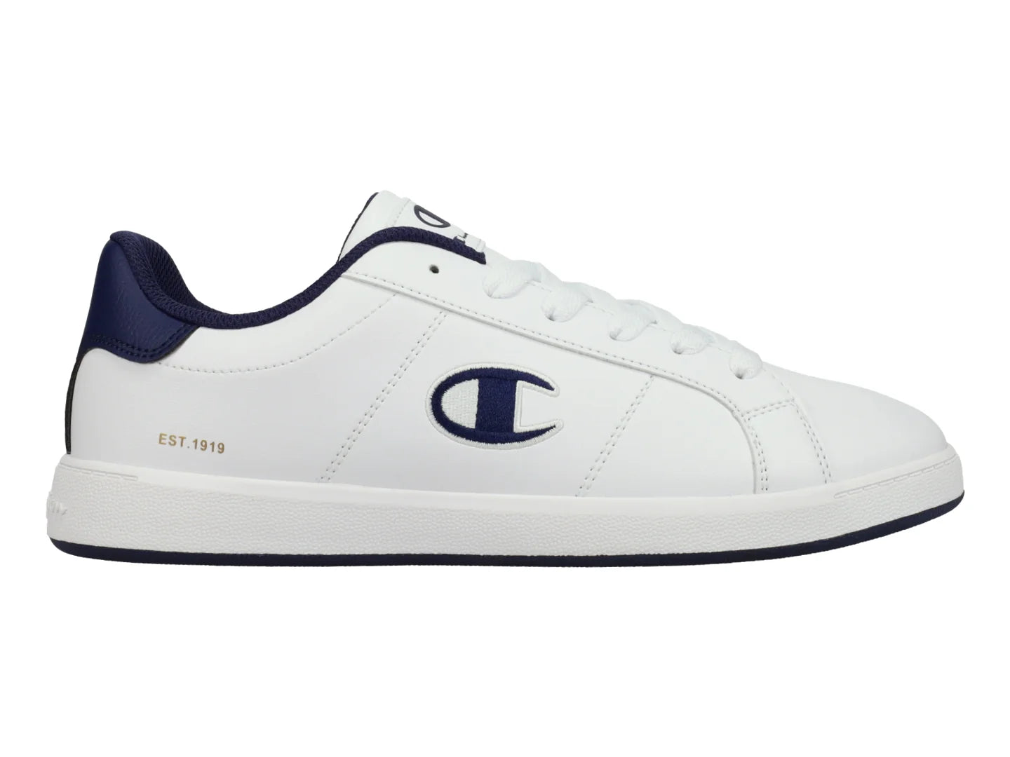 Tenis Champion Pure V2 Blanco y Azul Marino para Hombre