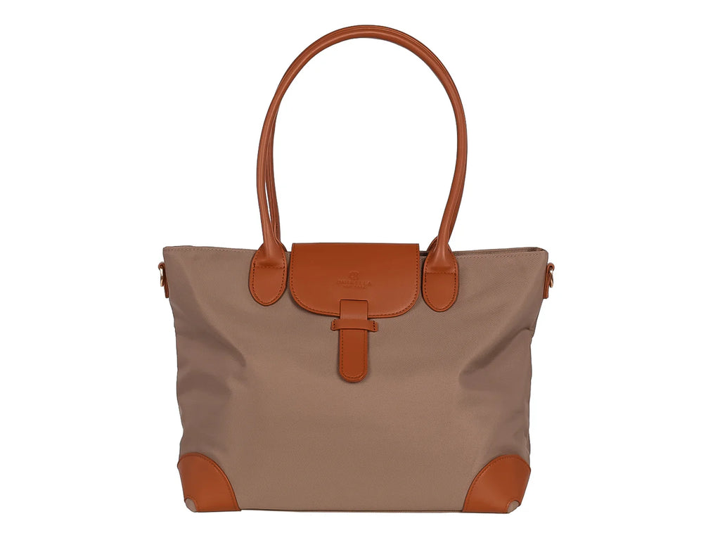 Bolsa de Hombro Unibella Color Café para Mujer