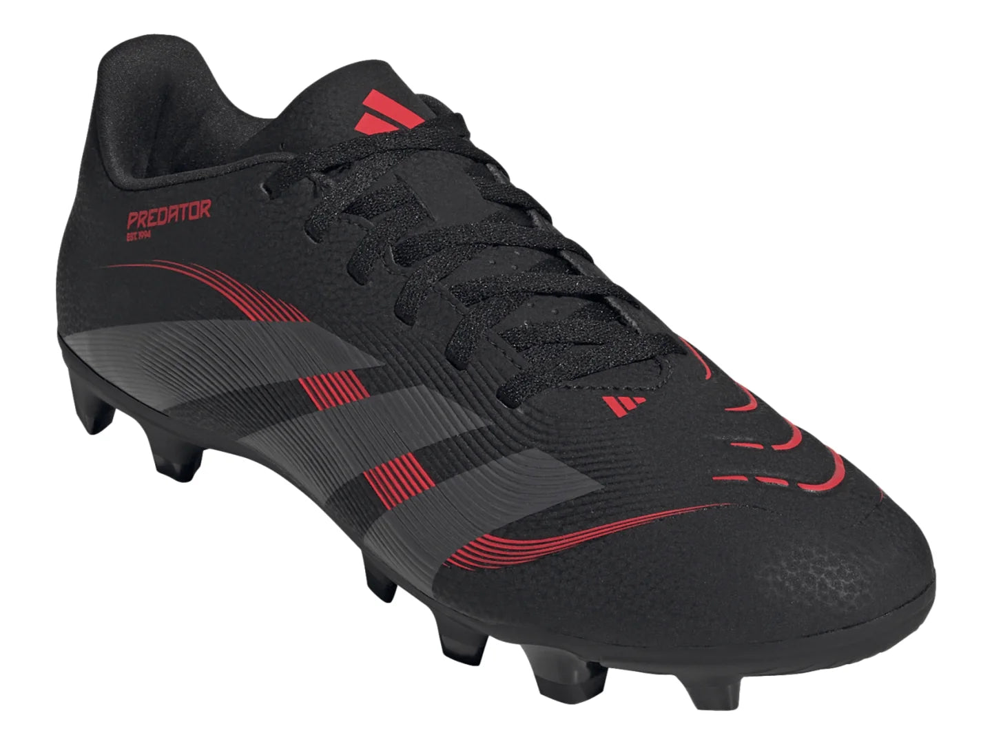 Tenis Adidas Predator Club FG MG Negro para Hombre