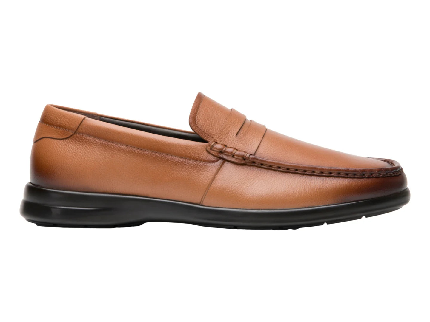 Zapatos Mocasines Flexi Color Tan para Hombre