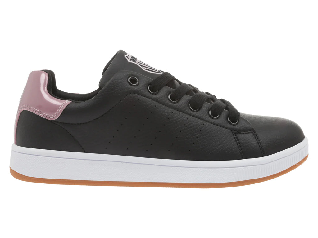 Tenis K SWISS Loki V Negro y Malva para Mujer