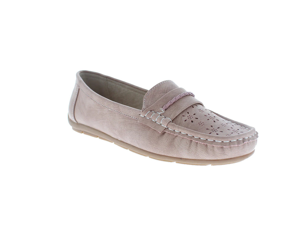 Zapatos Mocasines Comfort Fit Color Maquillaje para Mujer