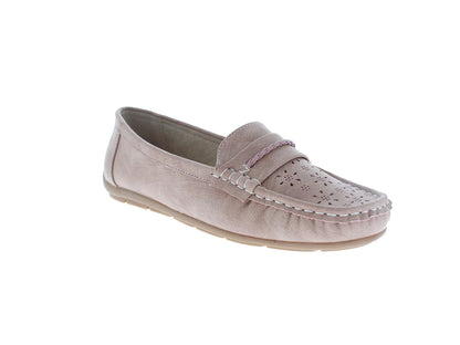 Zapatos Mocasines Comfort Fit Color Maquillaje para Mujer