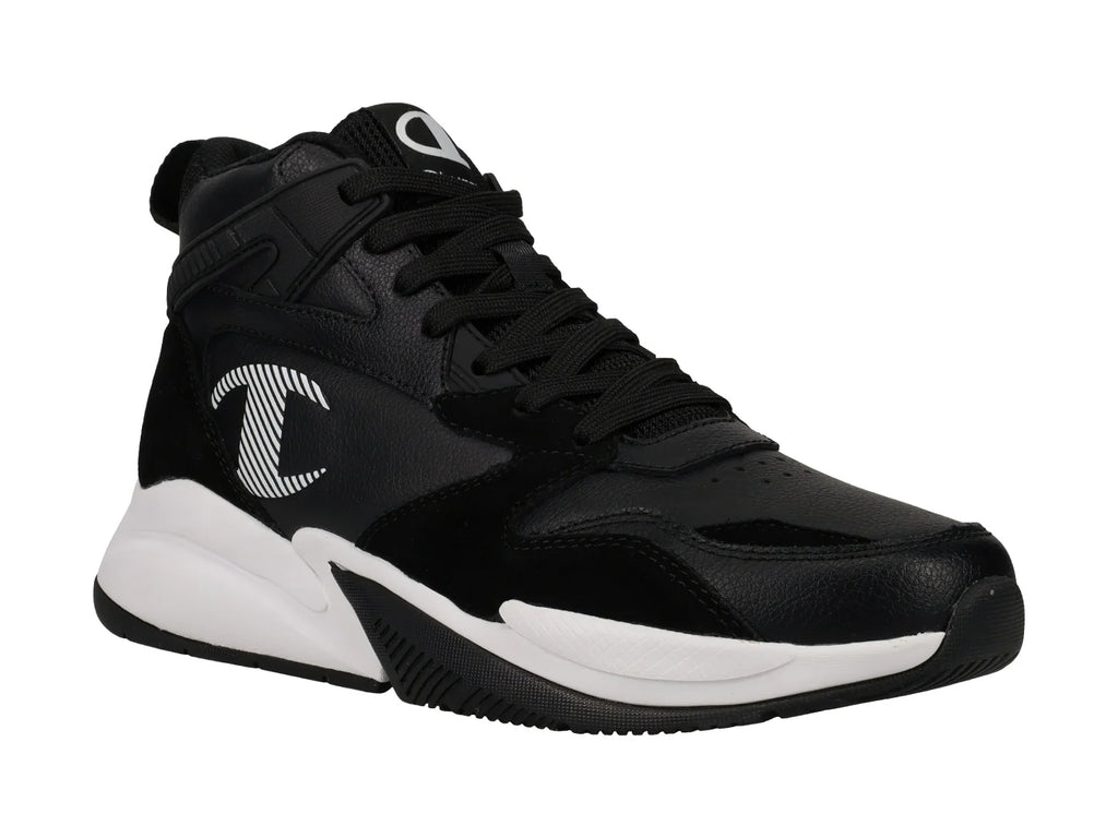 Tenis Champion Assist Hi Negro con Blanco para Hombre