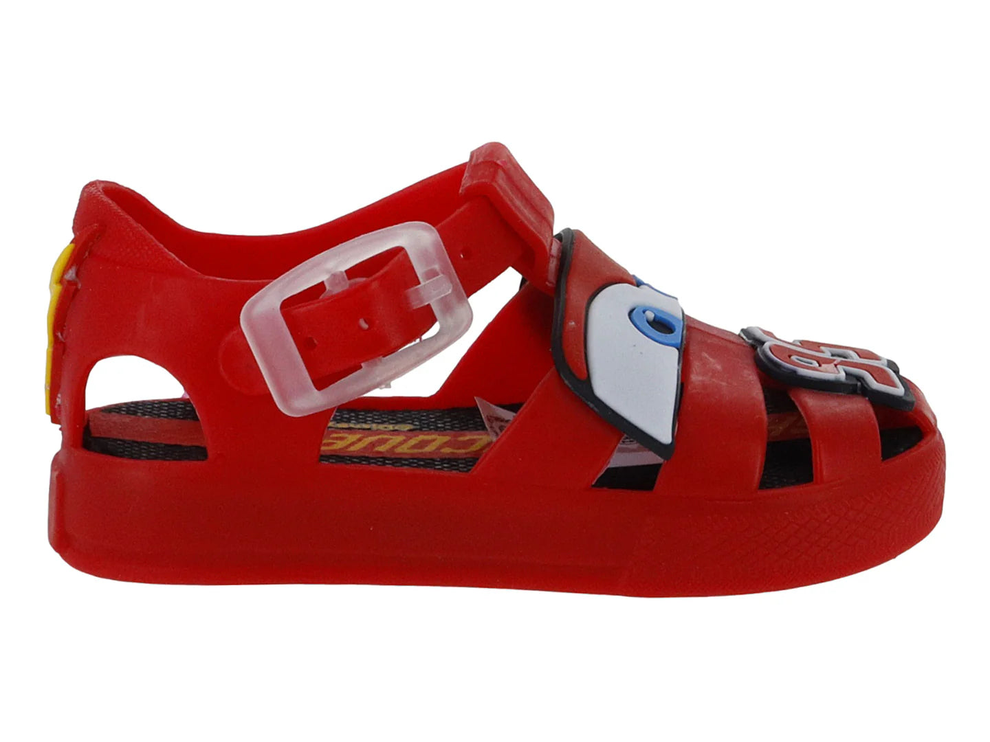 Sandalias Disney Calzado Rojo para Niño