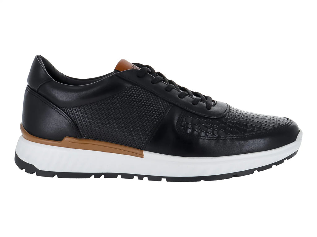 Zapatos Casuales Gino Cherruti Negro y Canela para Hombre