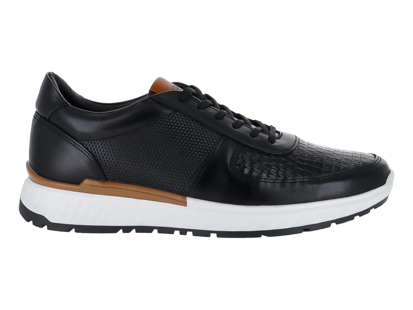 Zapatos Casuales Gino Cherruti Negro y Canela para Hombre