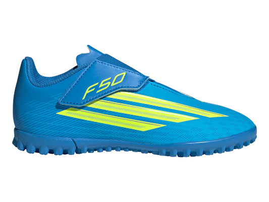 Tenis de Fútbol Adidas F50 Club Vel Azul para Niño