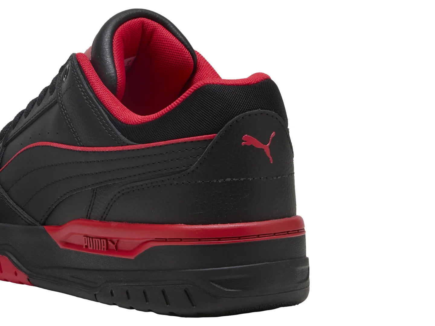 Tenis PUMA Rebound Retro Negro y Rojo para Hombre