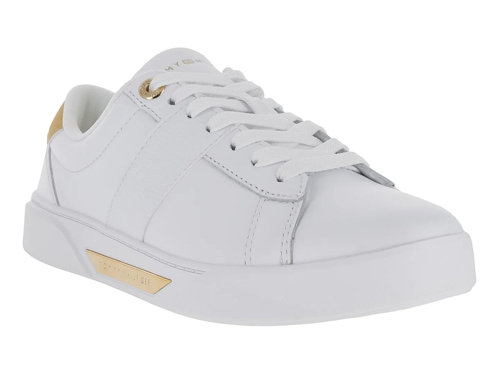 Tenis Tommy Hilfiger Chic Panel Court Blancos para Mujer
