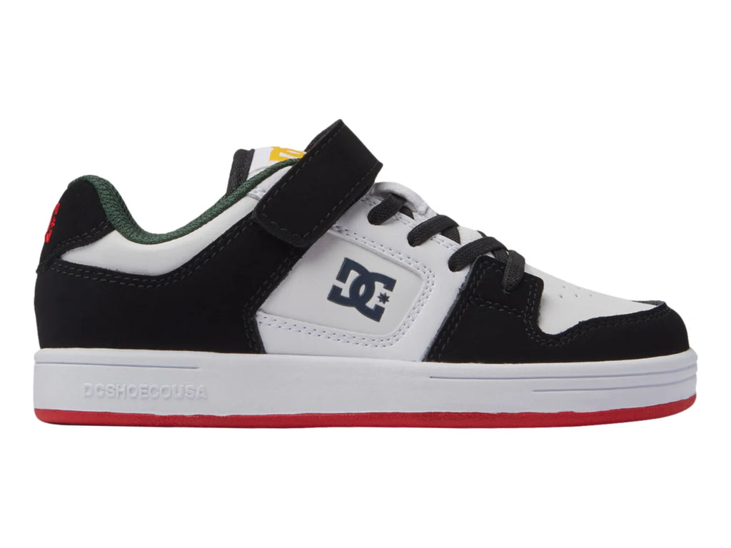 Tenis DC Shoes Manteca 4 V Blanco Multicolor para Niño