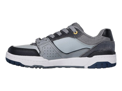 Tenis Skechers Street B Gris y Negro para Niño