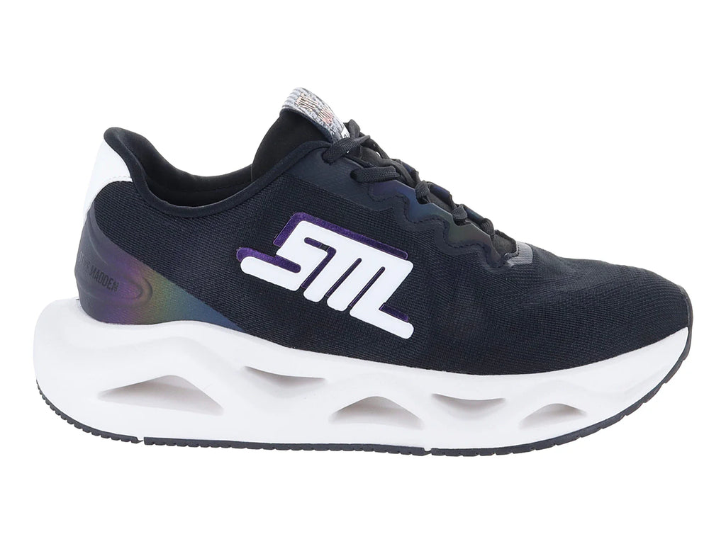 Tenis Steve Madden Hurdle Negro y Blanco para Mujer