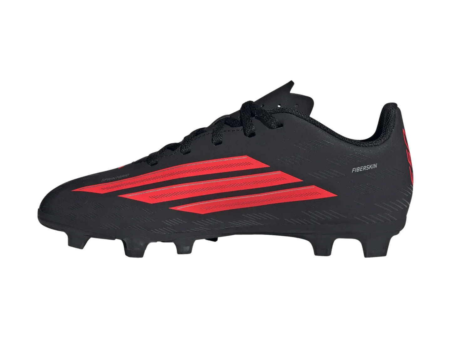 Tenis Taquetes Adidas F50 Club Negro Multicolor para Niño
