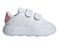 Tenis Adidas Advantage CF I Blanco y Rosa para Niña